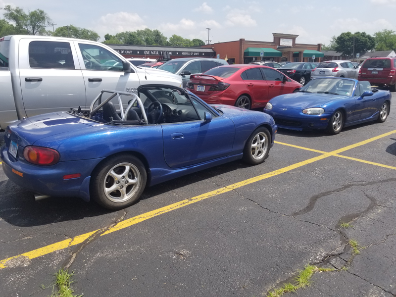 There were only ever 7500 10AE’s made. And I ran into another one, #553 (right), on the way back home.